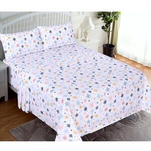 NWT - Ruvanti 100% Cotton Percale Twin Sheets